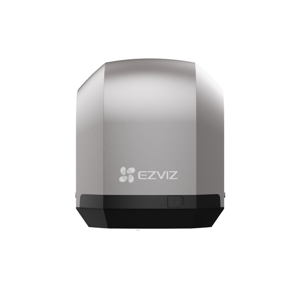 EZVIZ smartes Türschloss in Grau und Schwarz.