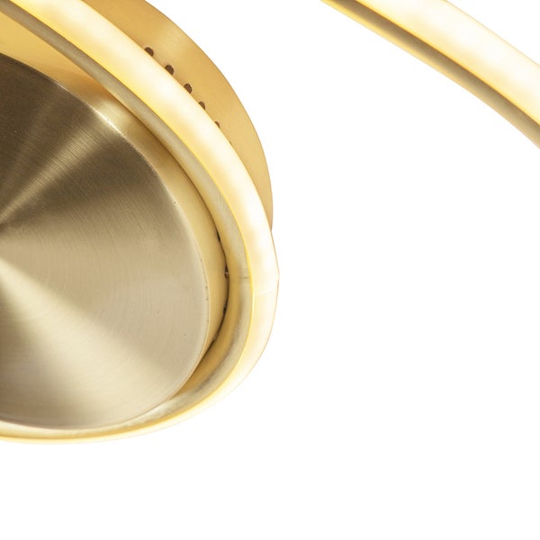 Detailaufnahme einer Deckenleuchte