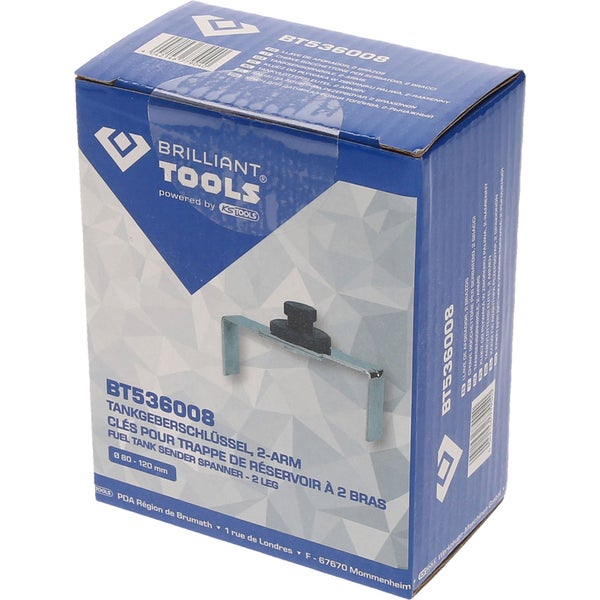 BRILLIANT TOOLS Tankgeberschlüssel 2-Arm - BT536008
