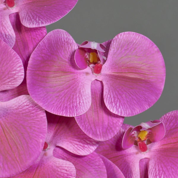 Künstlicher Orchideenzweig Phalaenopsis in Rosa