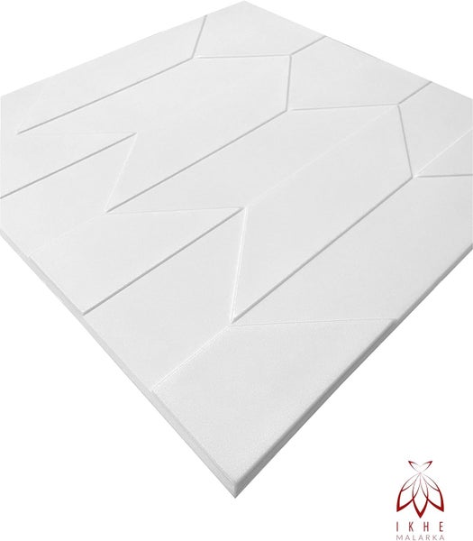 Paneelen aus reines Polystyrol XPS Styropor Deckenpaneelen Wandpaneelen 3mm dick - 50x50cm 0,25m² 0849