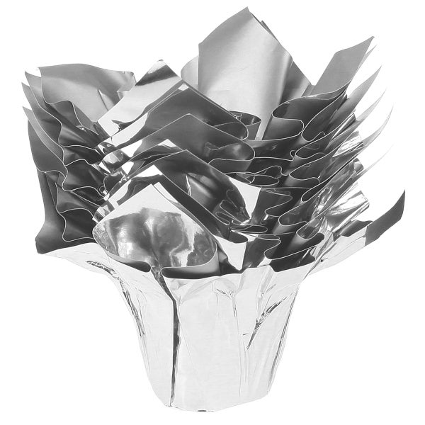 Dekoratives Geschenkpapier für Pflanzen im Topf