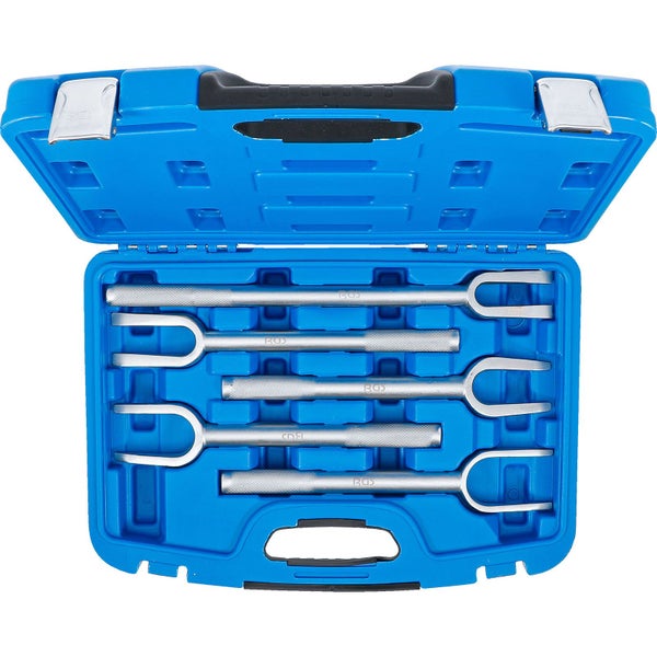 BGS Logo Werkzeugsatz in geöffnetem, blauem Werkzeugkoffer