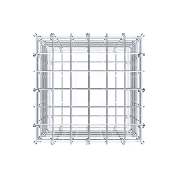 Gabione 30 cm x 30 cm x 30 cm (L x H x T), Maschenweite 5 cm x 5 cm, C-Ring