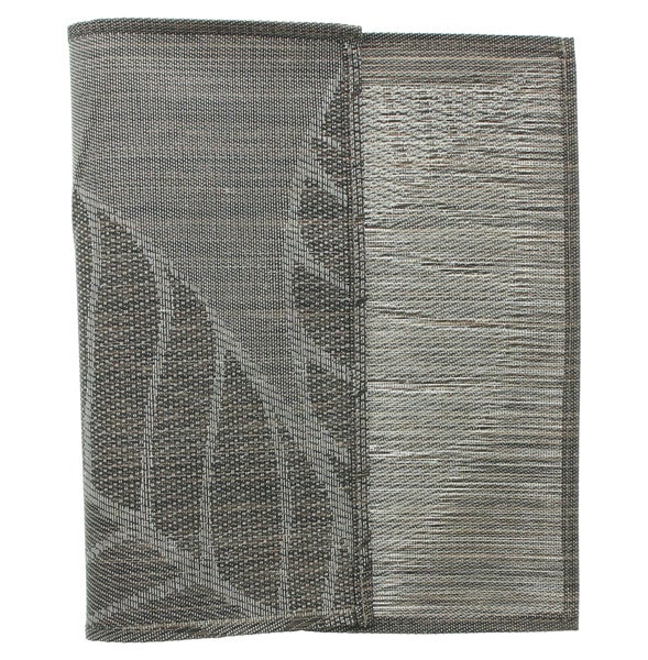 FRANK FLECHTWAREN | Platzmatte Leaf, 4er Set, KUNSTSTOFF, 45 x 30 cm