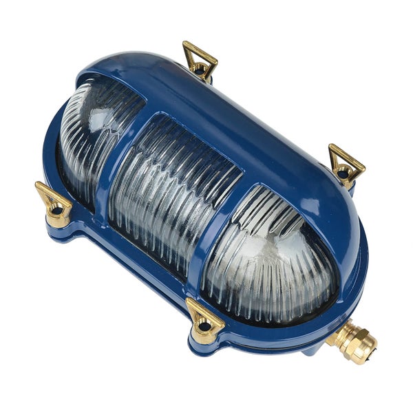 Ovale Schiffslampe zur Wandmontage