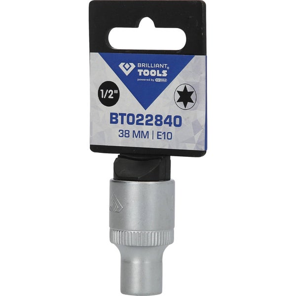 Brilliant Tools Steckschlüssel Einsatz, 38 mm, E10
