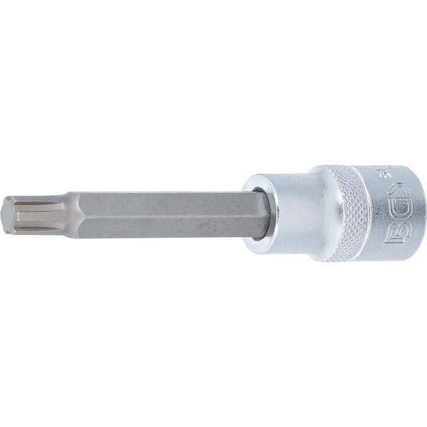 BGS Bit-Einsatz Länge 100 mm Antrieb Innenvierkant 12,5 mm (1/2) Keil-Profil (für RIBE) M9 - 5184-R9