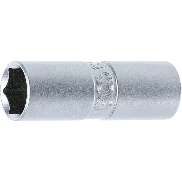 BGS Zündkerzen-Einsatz Sechskant Antrieb Innenvierkant 12,5 mm (1/2) SW 16 mm - 2472
