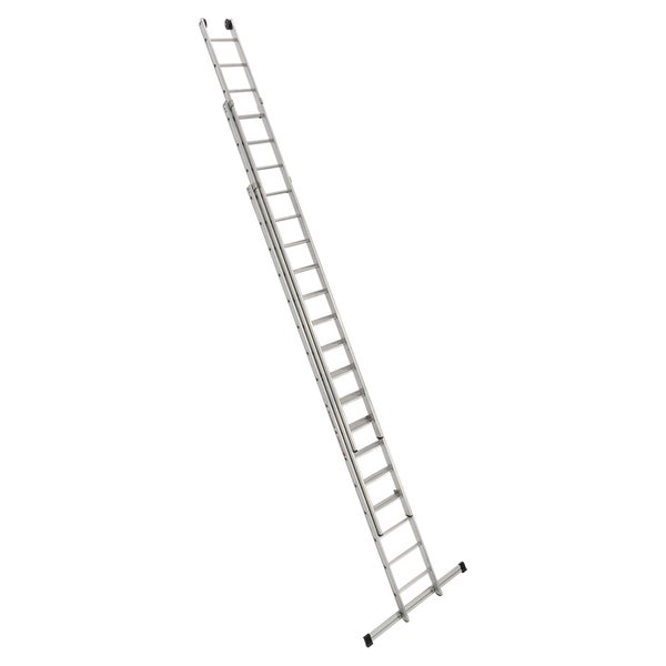Ausziehbare Mehrzweckleiter aus Aluminium
