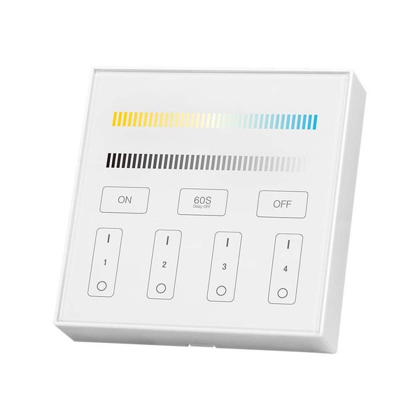 Quadratischer LED-Controller mit Touch-Funktion zur Lichtsteuerung