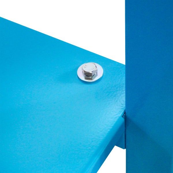 PROREGAL Werkbank Giant Rhino Plus mit 4 Schubladen HxBxT 84 x 200 x 70 cm Traglast 500 kg Blau Blau