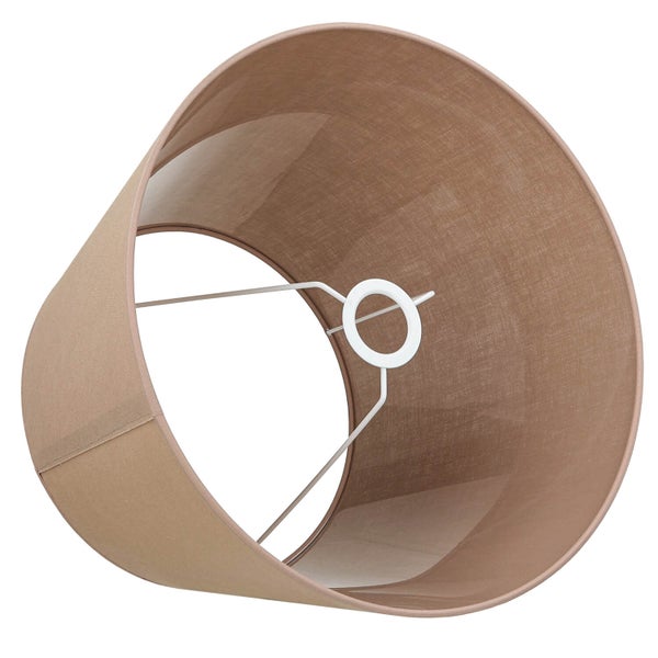 Lampenschirm aus Stoff mit Halterung