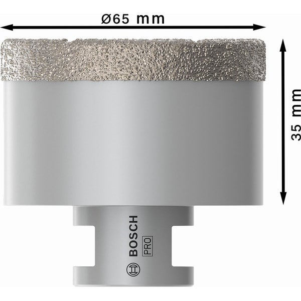 Bosch PRO Core Cutter dry 65 x 35 x 22,23 mm - 2608587129