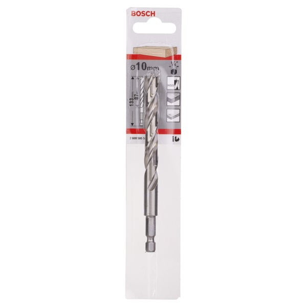 Bosch Holzbohrer mit 10 mm Durchmesser in Verpackung