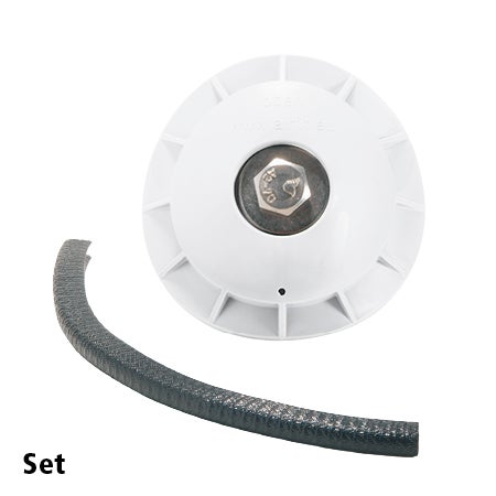 Astlochverschluss Set mit Astlochdeckel und Dichtungsband