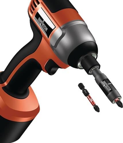 Schlagschrauber mit Bithalter und Bit