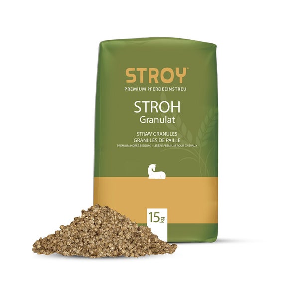 Sack Stroy Strohgranulat Pferdeeinstreu 15 Kilogramm