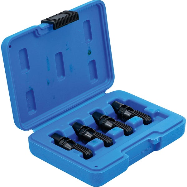 Radschrauben-Diebstahlsicherungssatz in blauem Koffer