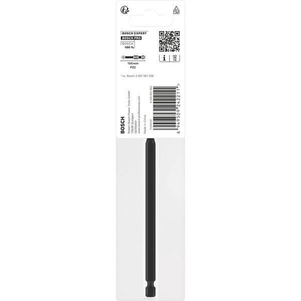 Bosch PRO Pozidriv Impact Bit PZ2 150 mm - 2608522548