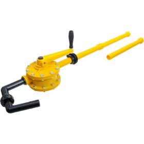 Handkurbelpumpe für Fässer mit Saugrohr und Kurbelgriff