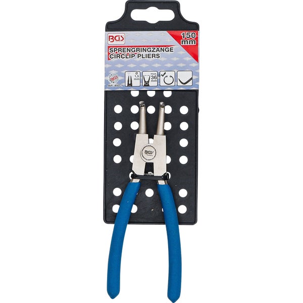 BGS Sprengringzange 150 Millimeter auf Blisterkarte