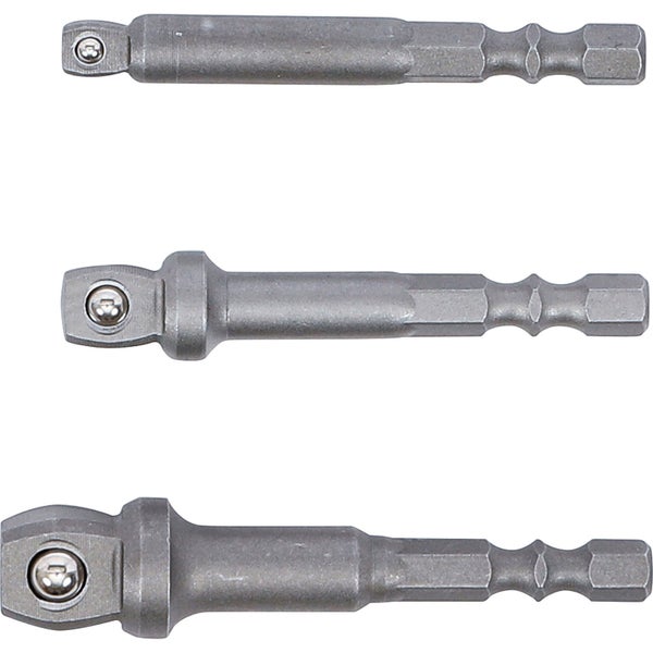 BGS Bohrmaschinen-Kippadapter-Satz Antrieb Außensechskant 6,3 mm (1/4) 3tlg. - 9162