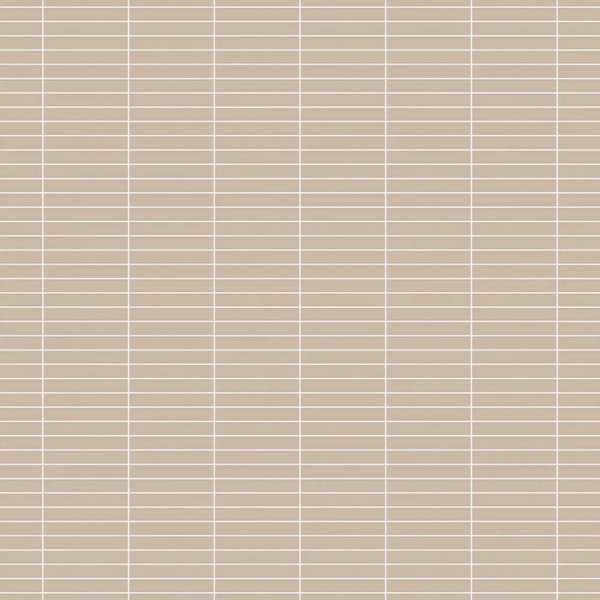 Beige Mosaikfliesen in Stäbchenoptik mit schmalen, rechteckigen Riegeln und hellen Fugen.