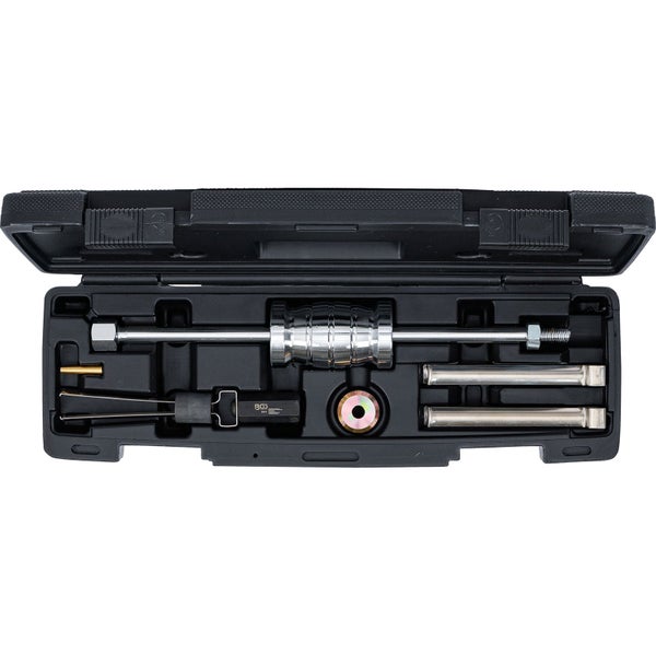 Gleithammer-Satz in geöffnetem Koffer