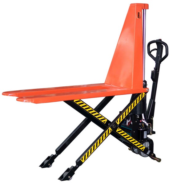 Scherenhubwagen für den Transport von Lasten