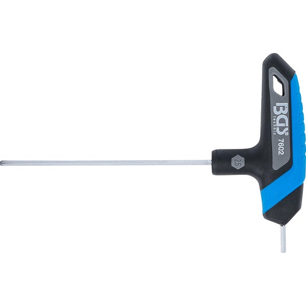 BGS Technic Innensechskantschlüssel mit T-Griff, Größe 2,5