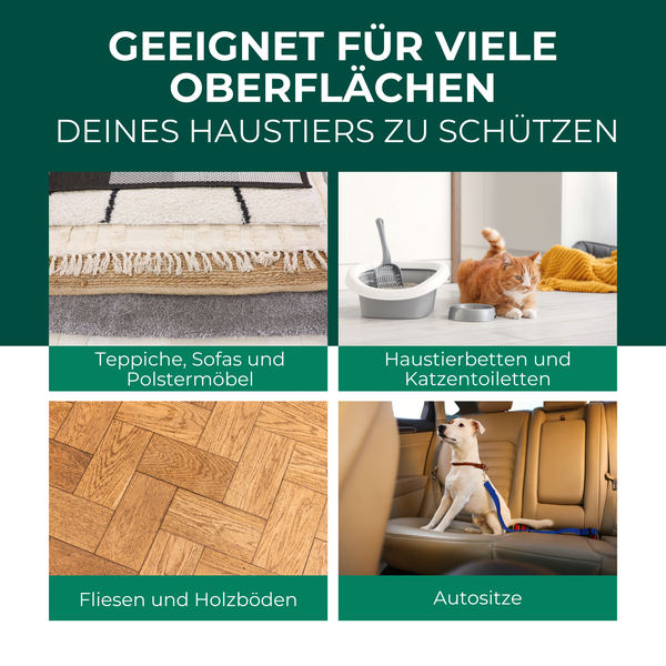 Silberkraft Enzymreiniger Spray 500 ml, Starker Geruchsentferner, Fertige Lösung gegen Hundeurin und Katzenurin, Geruchsneutralisierer sofort wirksam – Ideal für Katzenklos, Teppiche, Sofas und viel mehr