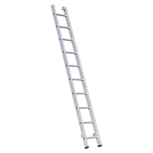 Aluminium-Schiebeleiter mit zehn Sprossen