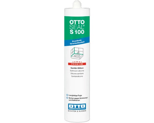 OTTOSEAL S 100 Sanitärsilikon C8683 matt anthrazit 300 ml