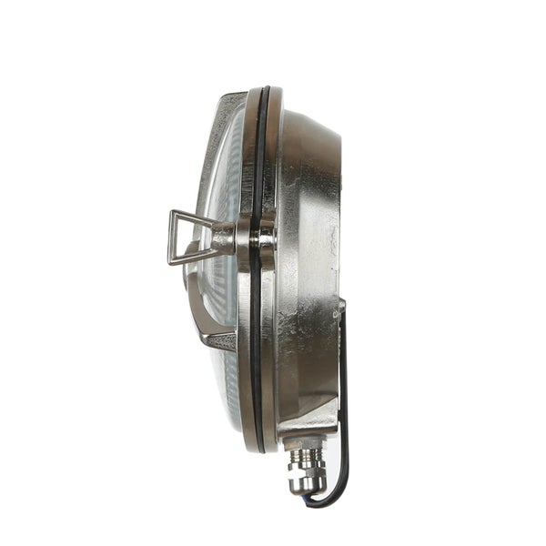 Runde Wandleuchte aus Metall für den Aussenbereich