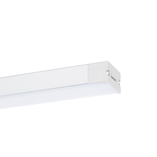 PRIOS LED Unterschrankleuchten (Unterbauleuchte) Esbena dimmbar mit Bewegungsmelder (Modern) in Alu (1 flammig, ) Wohnzimmerleuchte