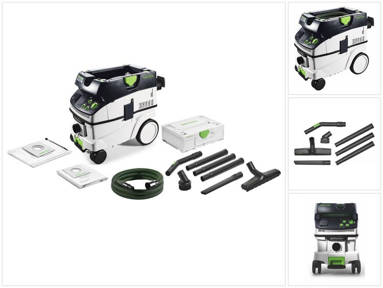 Festool CTM 26 E AC CLEANTEC Absaugmobil 26 l Staubkl. M + Reinigungsset RS-ST D 27/36-Plus im Systainer