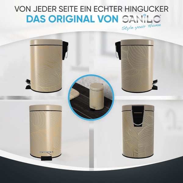 Sanilo Kosmetikeimer 3L mit Absenkautomatik Hosta