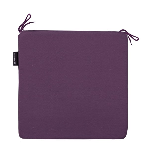 Sitzkissen Panama lila - Ca. 40x40 cm - 4er-Set