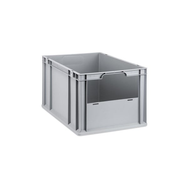 PROREGAL SparSet 5x Eurobox NextGen Insight HxBxT 32 x 40 x 60 cm 65 Liter Front Offen Eurobehälter Transportbox