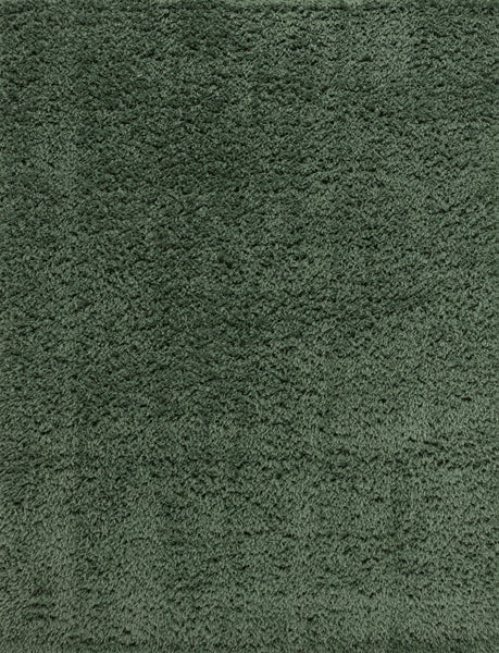 Moderner Hochfloriger Shaggy Teppich Grün 160x213 cm SOSO