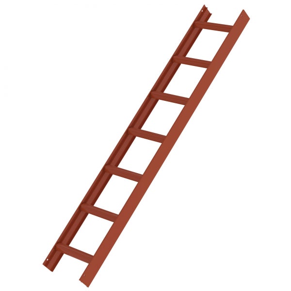 Einzelne Dachleiter aus Metall