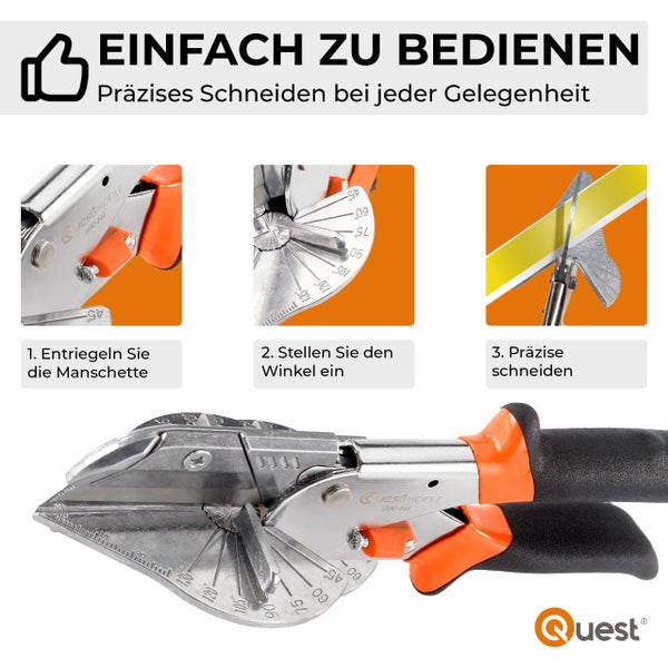 Quest Profilschneider mit Anwendungsbeispielen