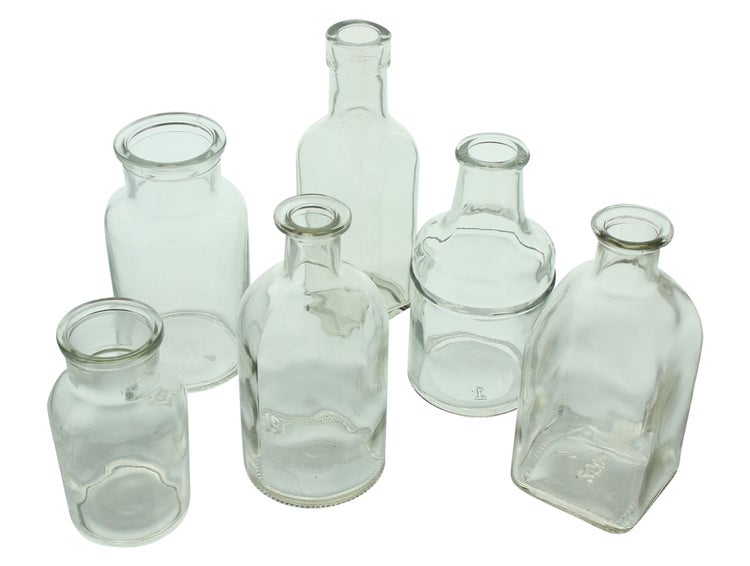 FRANK FLECHTWAREN | Deko-Set Vintage, 7tlg., , GLAS