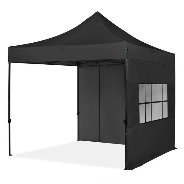 VONROC Pavillon 3x3m wasserdicht stabil - Partyzelt EasyUp System [3Min Aufbau] Popup Faltpavillon modular erweiterbar als Festival Zelt, Gartenpavillon