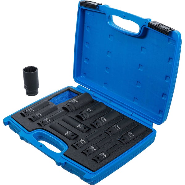 Steckschlüssel Einsatz Set mit blauem Koffer