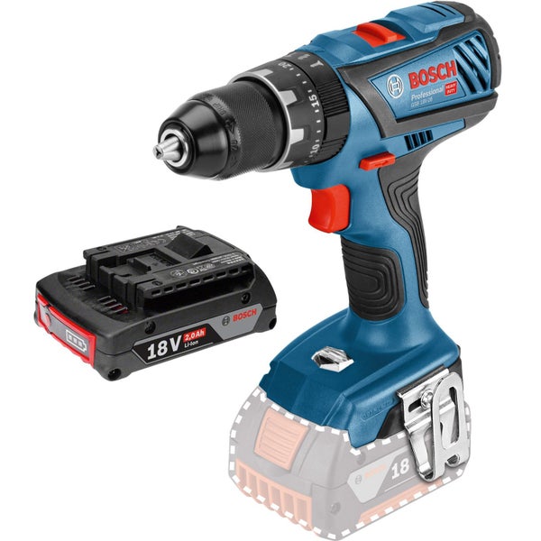 Bosch Akku-Schlagbohrschrauber GSB 18V-28 / 1x 2,0 Ah Akku