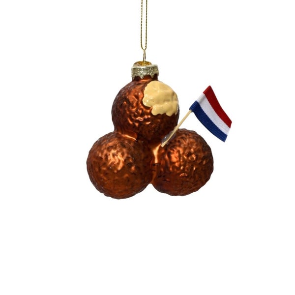 Portion bitterballen Weihnachtshänger - Kaemingk