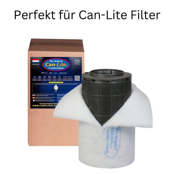 Can-Lite Anschlussflansch 100 mm – Ersatzteil für Aktivkohlefilter, Zubehör kompatibel mit Can-Lite AKF System