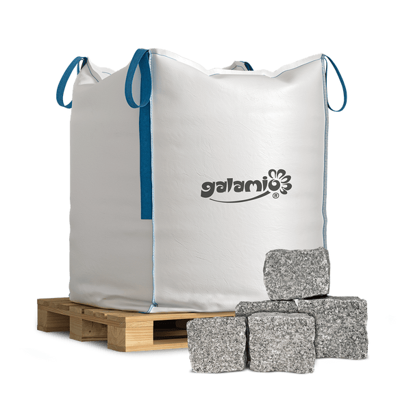 Galamio Granitpflaster 15/17 » gespalten « 1000kg BigBag